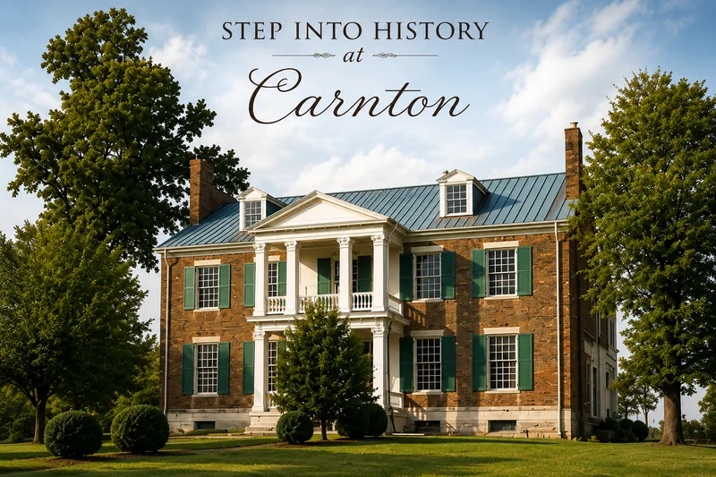 Carnton in Franklin, Tennessee—historic estate behind Tamera Alexander's Carnton Novels